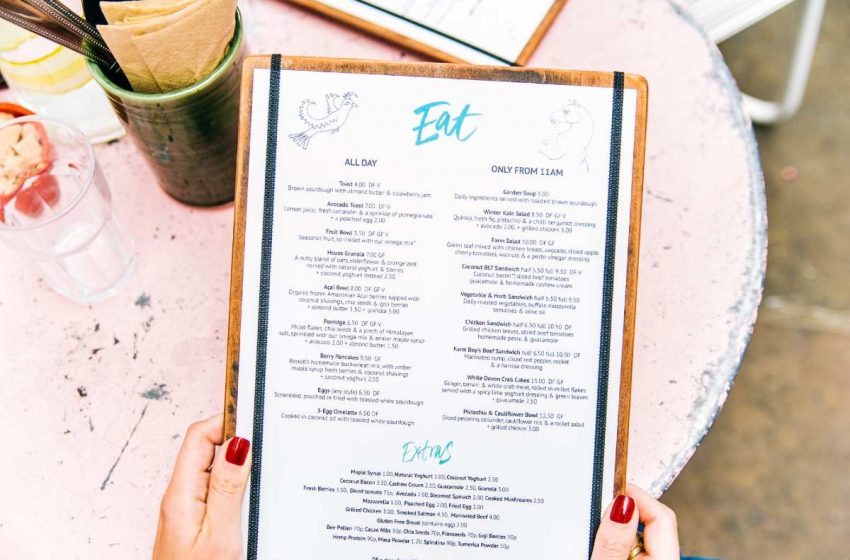  Make Customers Hungry For More With These Food Menu Design Tips